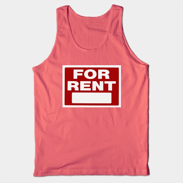 Rent me!! Tank Top by woodnsheep